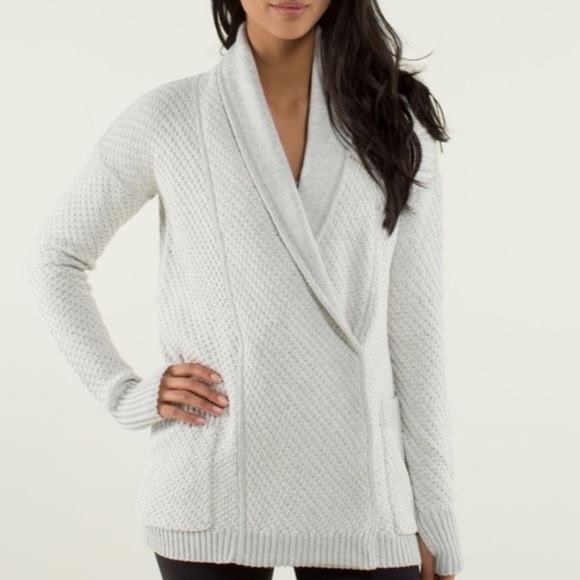 lululemon athletica Sweaters - Lululemon Post Practice Cardigan